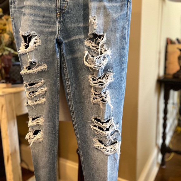 Ripped Denim Jeans - Picture 12 of 15